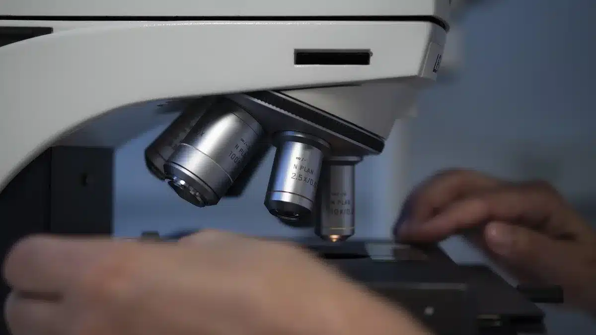 Laboratoire de fécondation et cryoconservation d'échantillons, symbolisant l'autoconservation ovocytaire